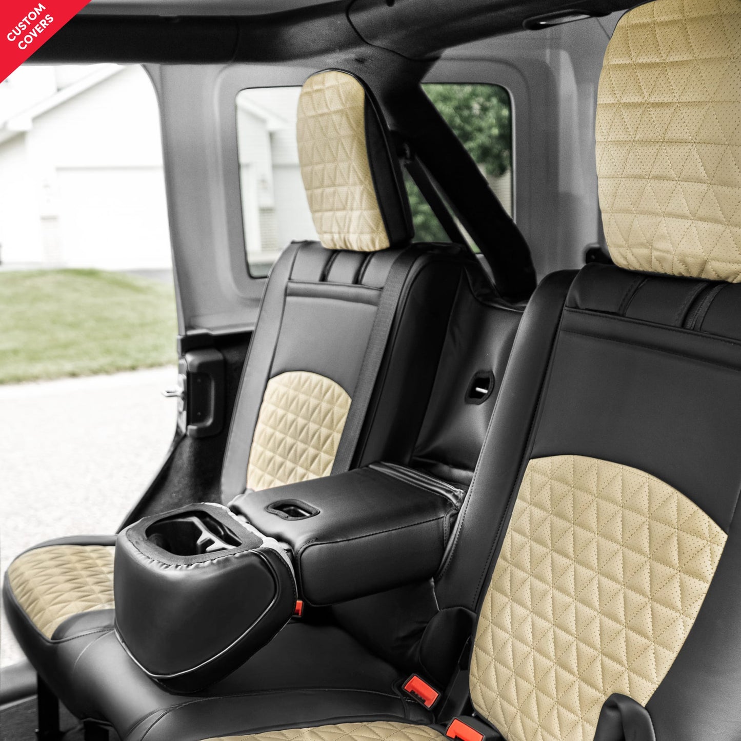 cupholder - Black & Beige